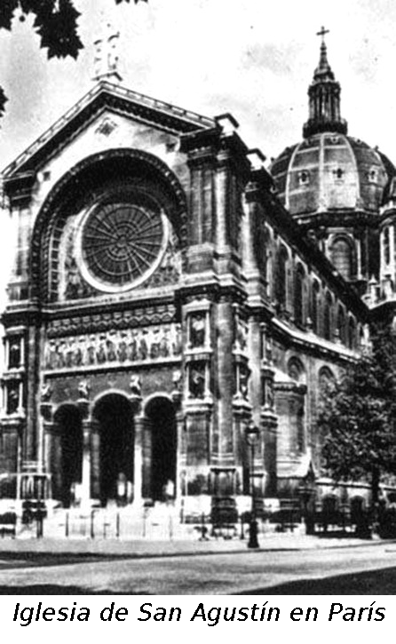 Iglesia de San Agustín en París