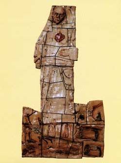 8 relieves en ceramica de Antonio Oteiza para orar con Carlos de Foucauld